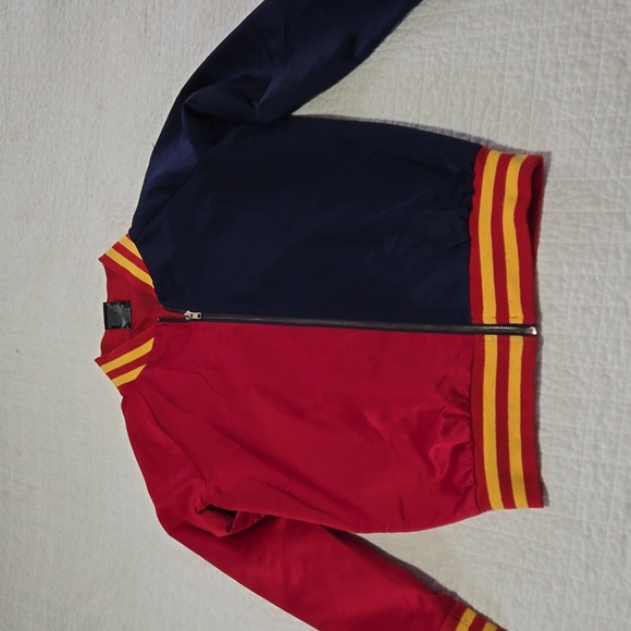 Harley Quinn Red and Blue Jacket Suicide Squad Property Of The Joker - Picture 5 of 12